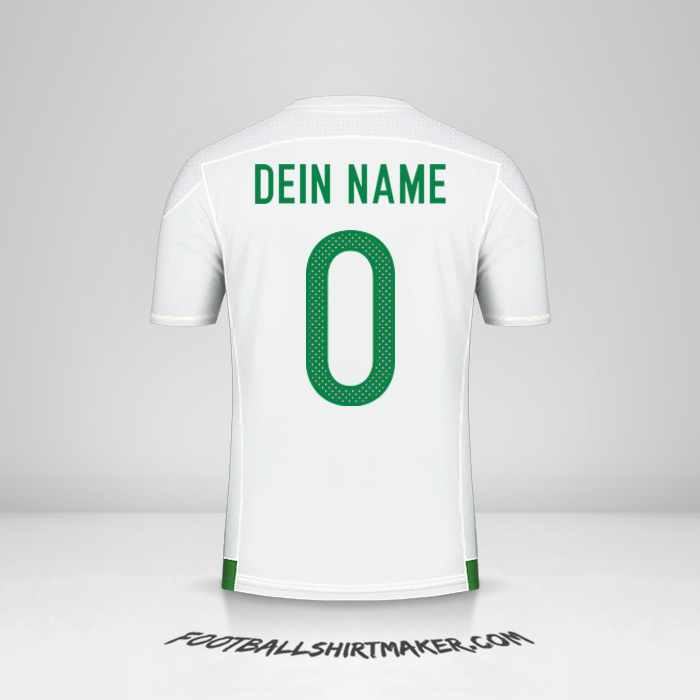 Trikot Algerien 2016/17 -  dein name - 0