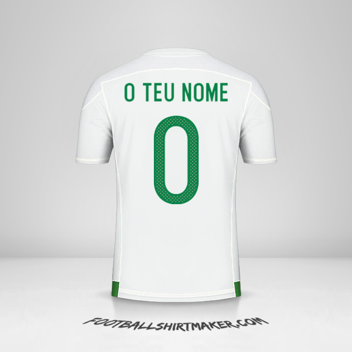 Camisola Argélia 2016/17 -  o teu nome - 0