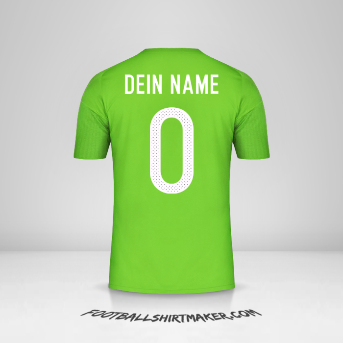 Trikot Algerien 2016/17 II -  dein name - 0