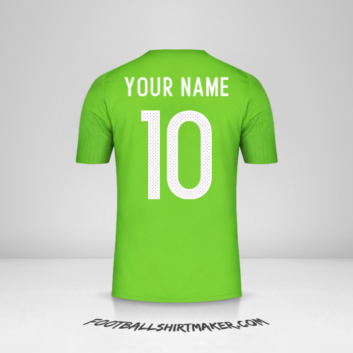 Algeria 2016/17 II jersey number 10 your name