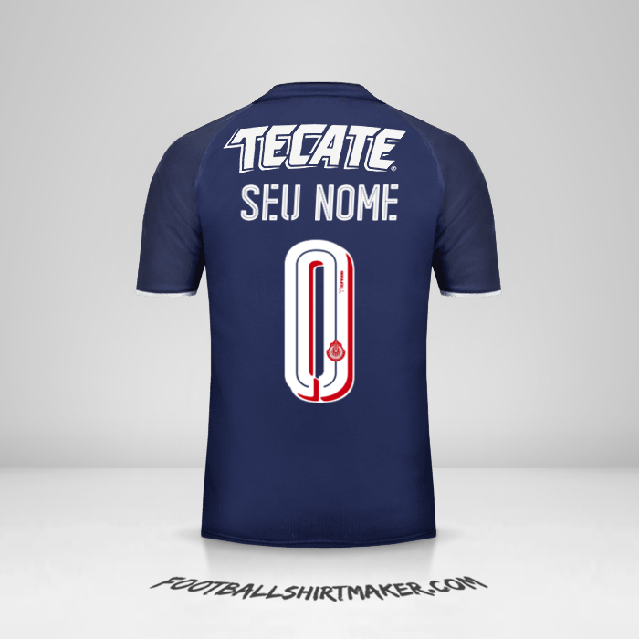 Camisa Guadalajara 2017 III -  seu nome - 0