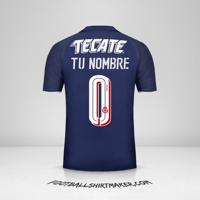 Camiseta Guadalajara 2017 III -  tu nombre - 0