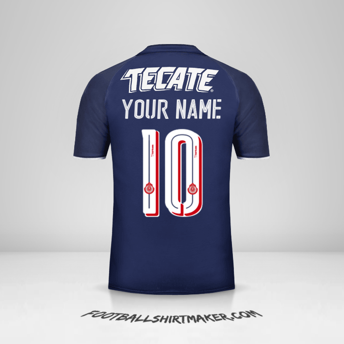 Guadalajara 2017 III shirt number 10 your name