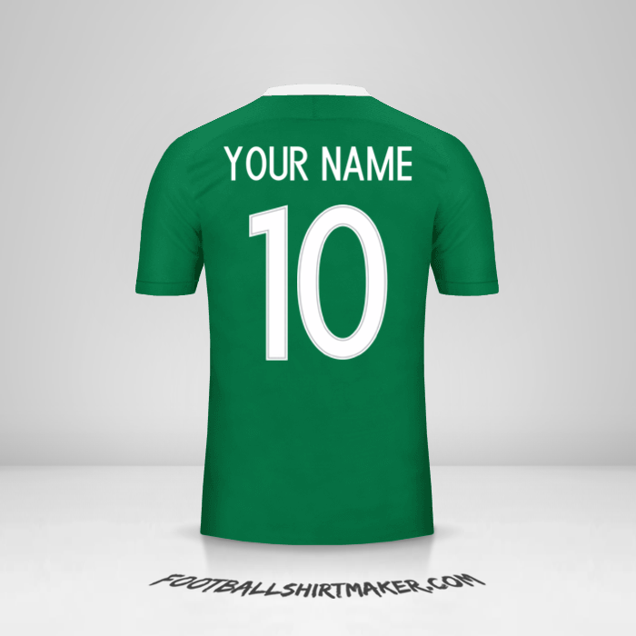 Nigeria 2016/17 shirt number 10 your name