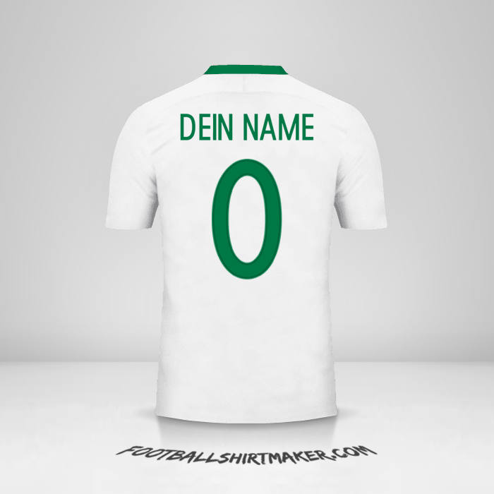 Trikot Nigeria 2016/17 II -  dein name - 0