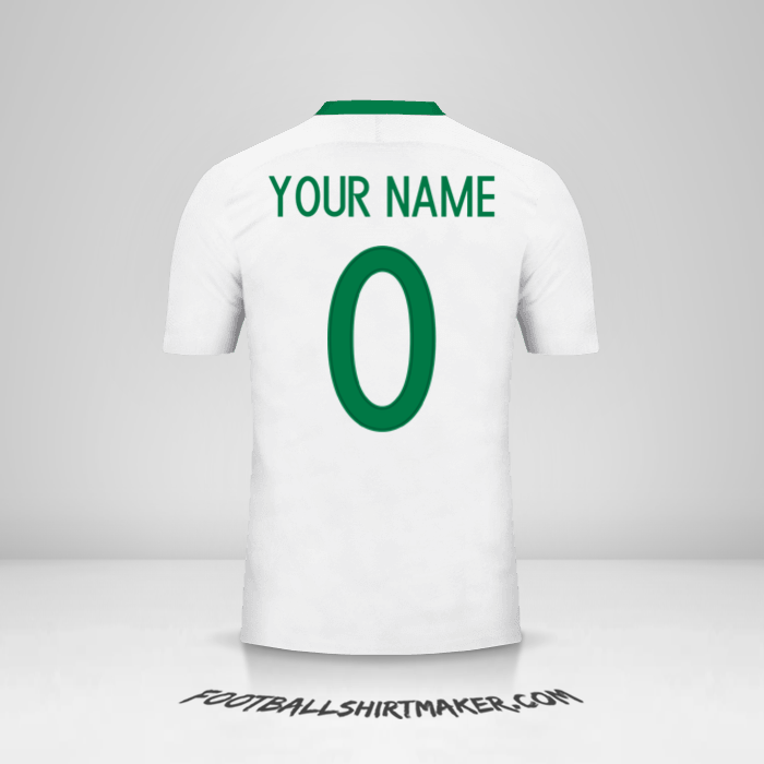 Jersey Nigeria 2016/17 II -  your name - 0