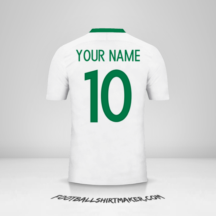 Nigeria 2016/17 II jersey number 10 your name