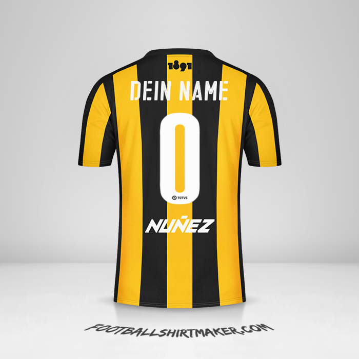 Trikot Peñarol 2016/17 -  dein name - 0