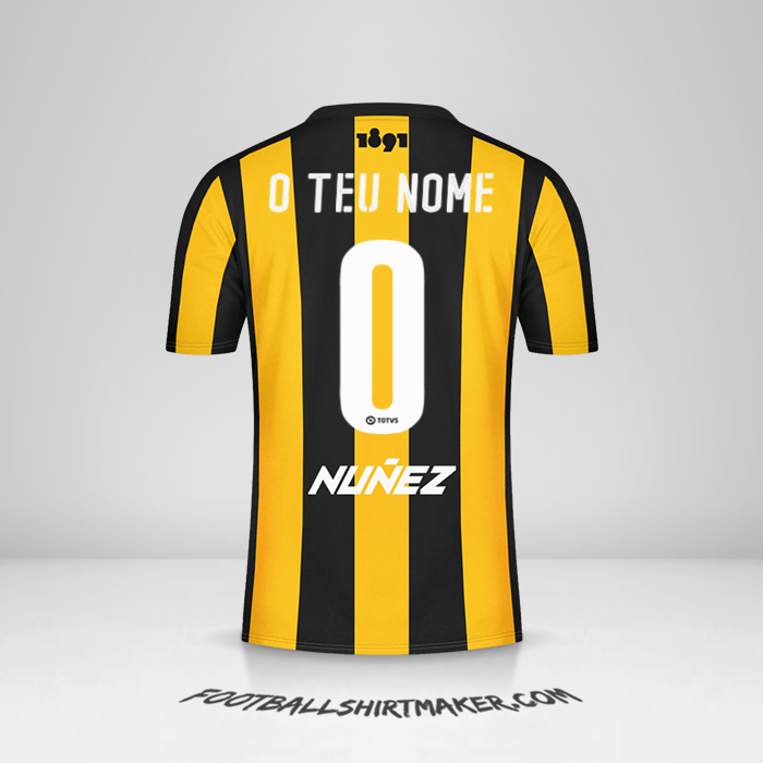 Camisola Peñarol 2016/17 -  o teu nome - 0