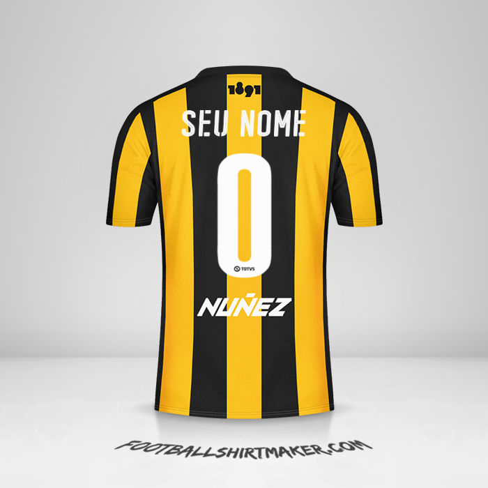 Camisa Peñarol 2016/17 -  seu nome - 0