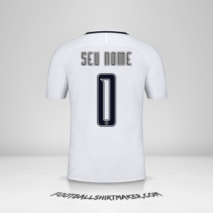 Camisa Paris Saint Germain 2016/17 Cup III -  seu nome - 0