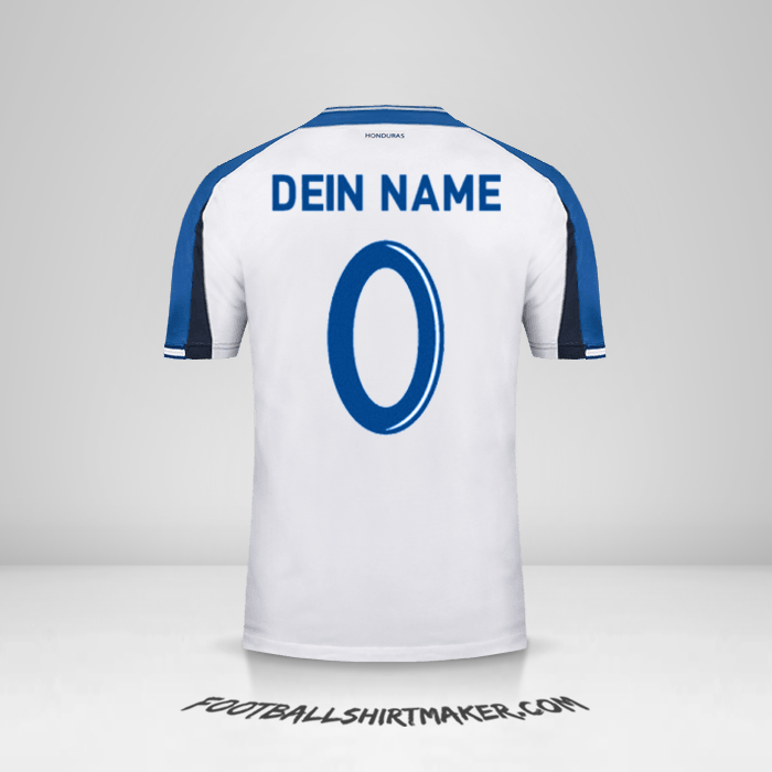 Trikot Honduras 2016/17 -  dein name - 0