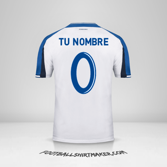 Jersey Honduras 2016/17 -  tu nombre - 0