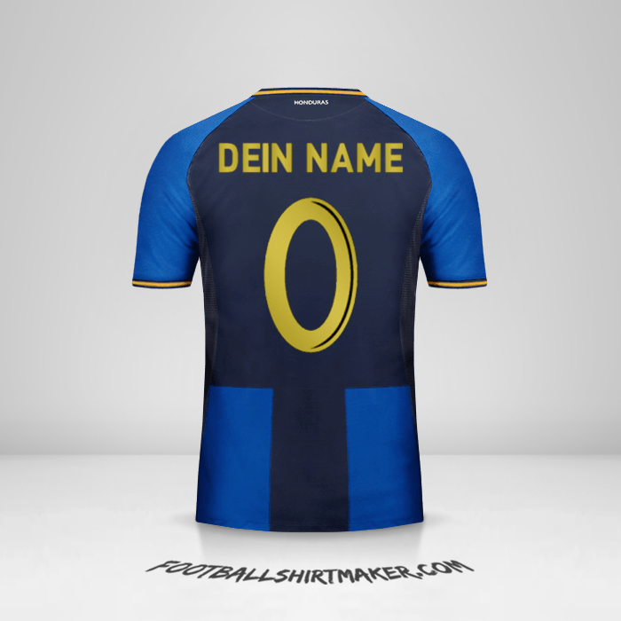 Trikot Honduras 2016/17 III -  dein name - 0