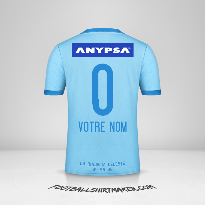 Maillot Sporting Cristal 2017 -  votre nom - 0