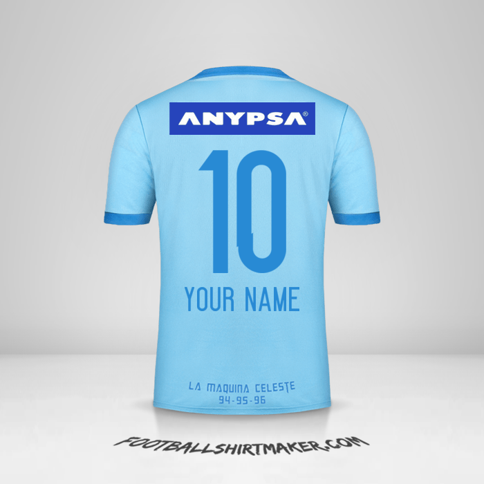 Sporting Cristal 2017 shirt number 10 your name