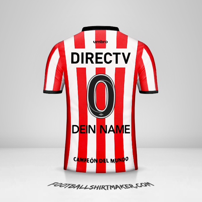 Trikot Estudiantes de la Plata 2016 -  dein name - 0