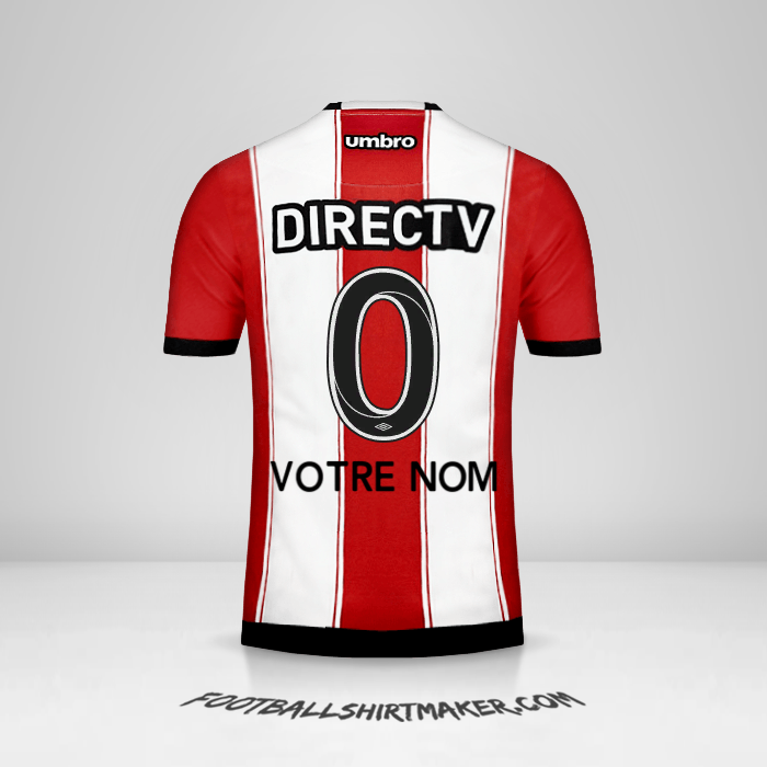 Maillot Estudiantes de la Plata 2017 -  votre nom - 0