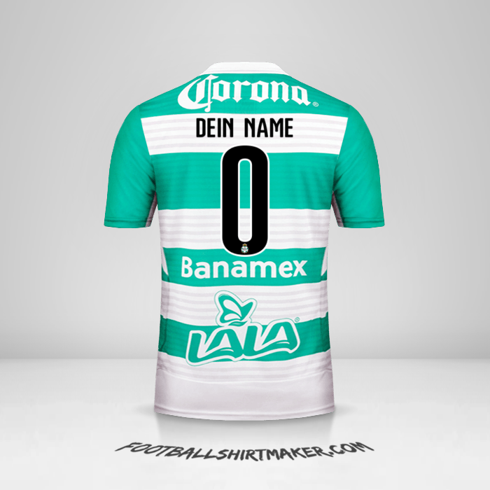 Trikot Santos Laguna 2015/16 -  dein name - 0