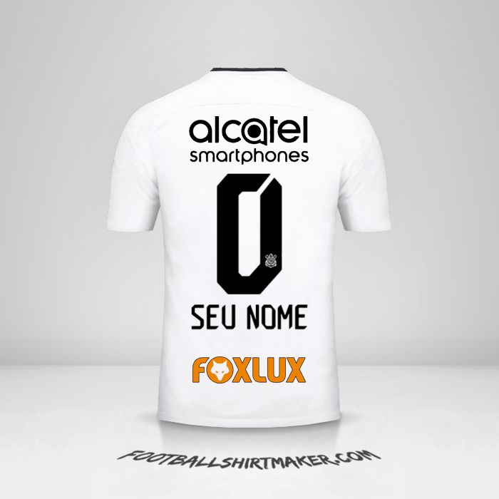 Camisa Corinthians 2017/18 -  seu nome - 0