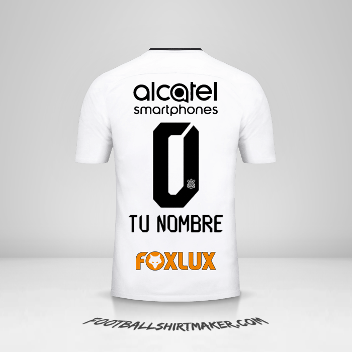 Camiseta Corinthians 2017/18 -  tu nombre - 0