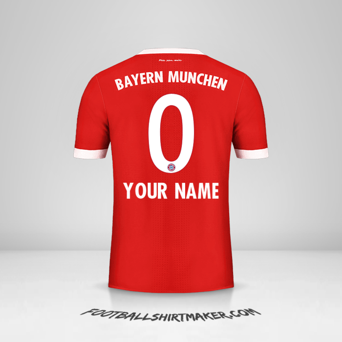 Shirt FC Bayern Munchen 2017/18 -  your name - 0