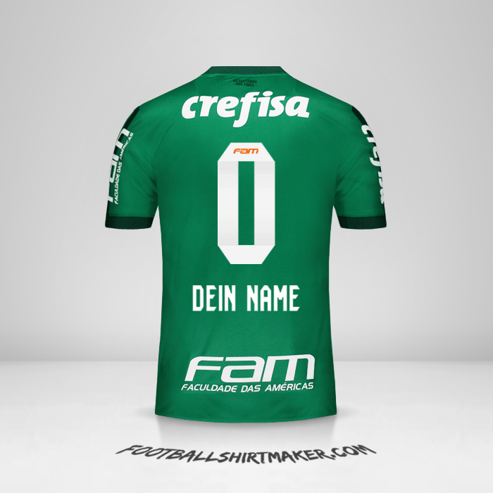 Trikot Palmeiras 2017 -  dein name - 0