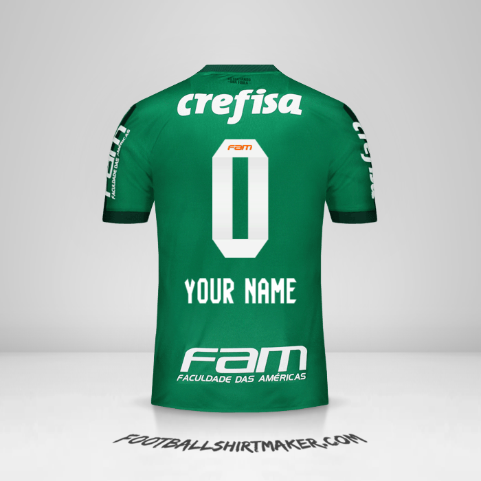 Shirt Palmeiras 2017 -  your name - 0