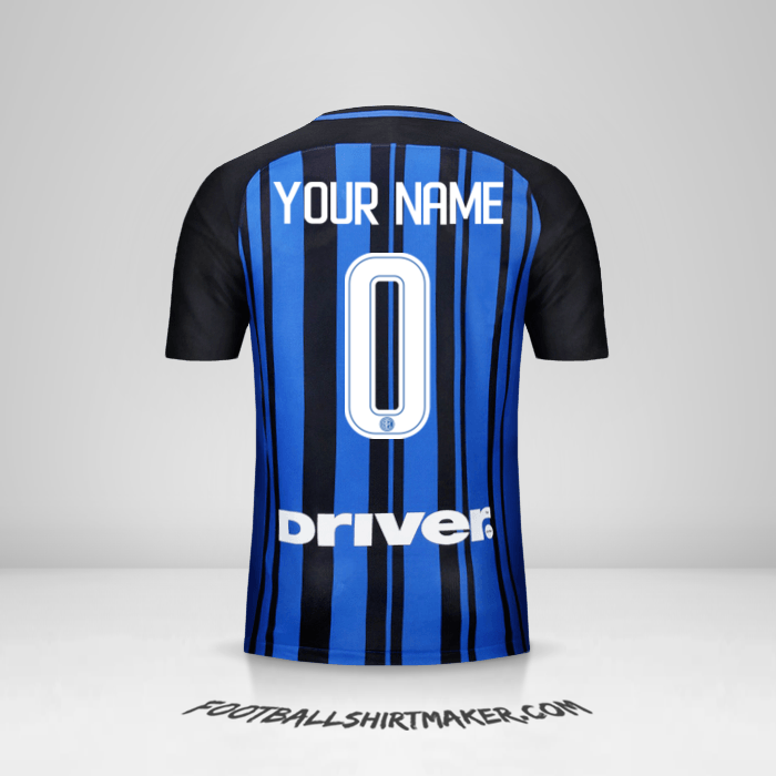 Jersey Inter 2017/18 -  your name - 0