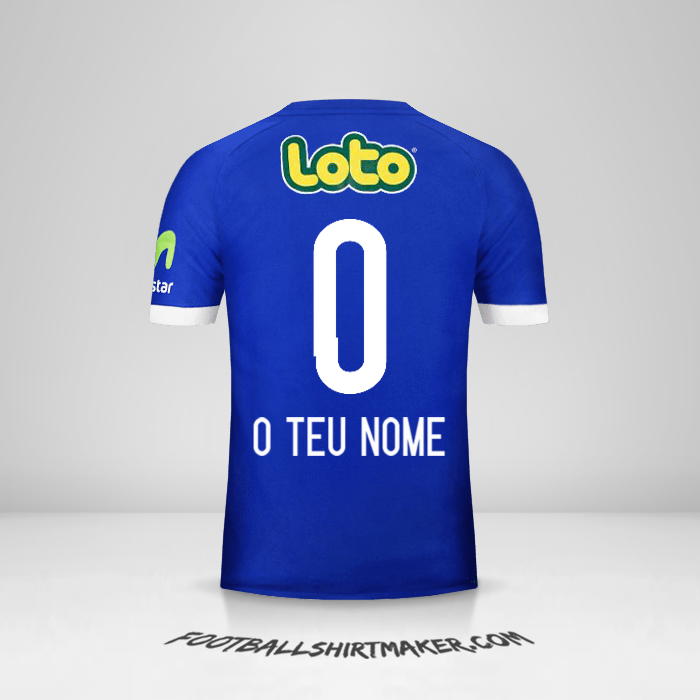 Camisola Universidad de Chile 2017 -  o teu nome - 0