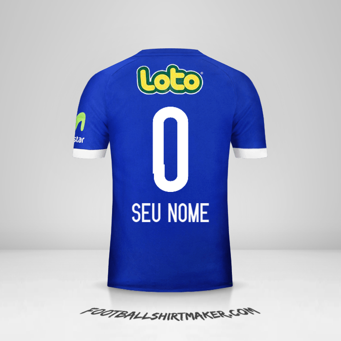 Camisa Universidad de Chile 2017 -  seu nome - 0