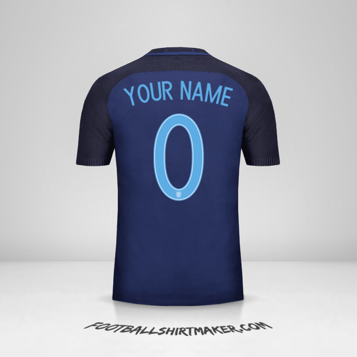 Shirt England 2017 II -  your name - 0