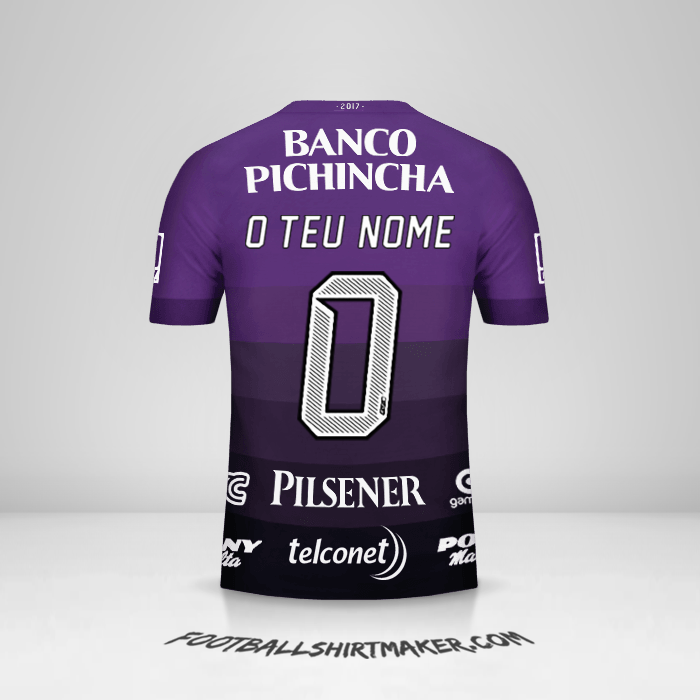 Camisola Barcelona SC 2017 II -  o teu nome - 0