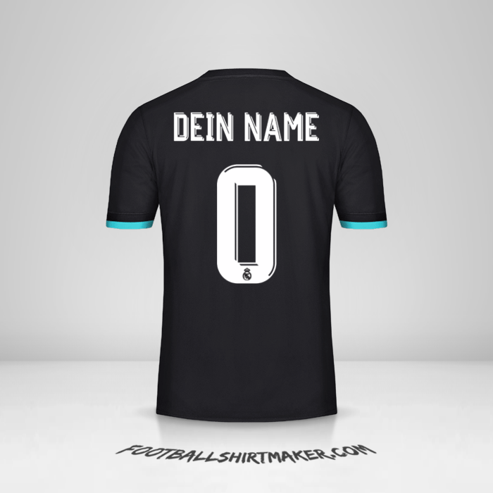 Trikot Real Madrid CF 2017/18 Cup II -  dein name - 0