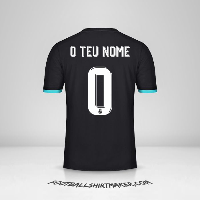 Camisola Real Madrid CF 2017/18 Cup II -  o teu nome - 0