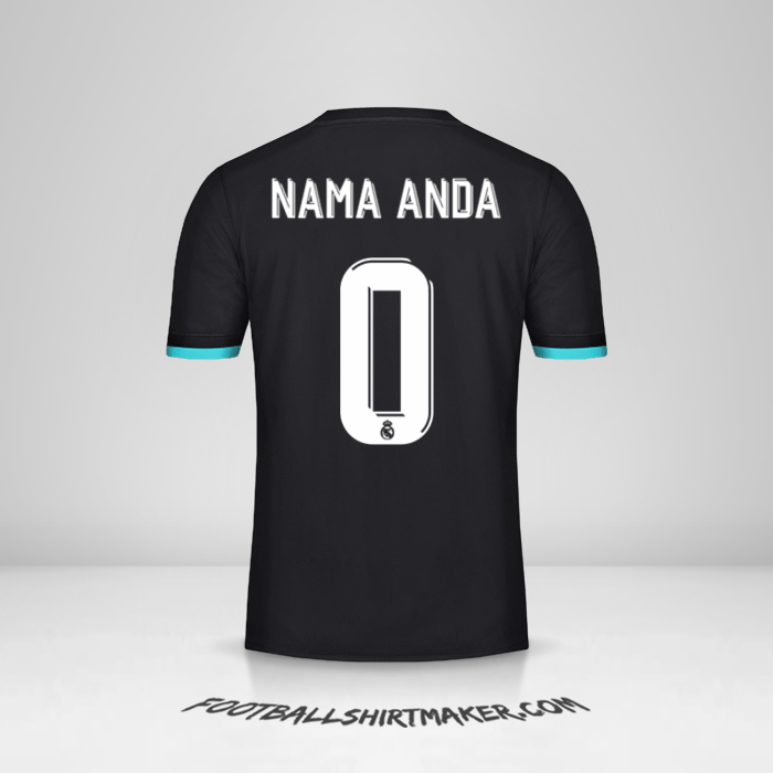 Jersey Real Madrid CF 2017/18 Cup II -  nama anda - 0