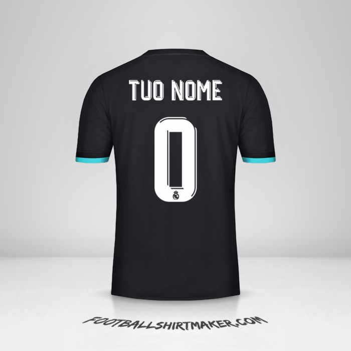Maglia Real Madrid CF 2017/18 Cup II -  tuo nome - 0