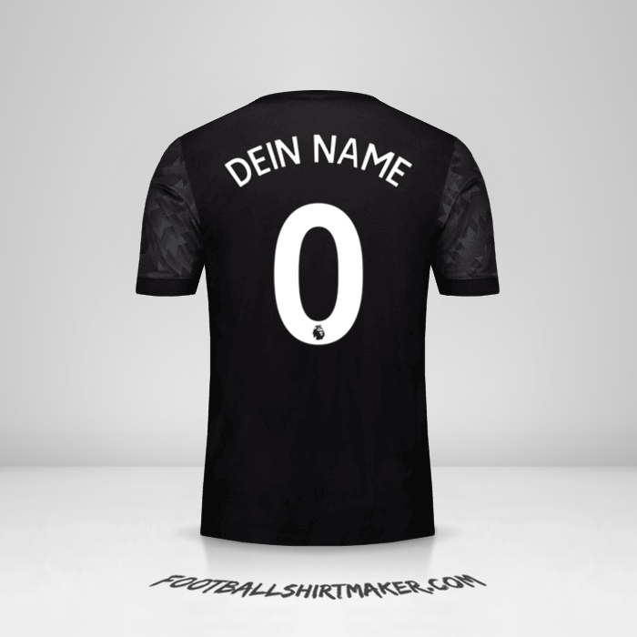 Trikot Manchester United 2017/18 II -  dein name - 0