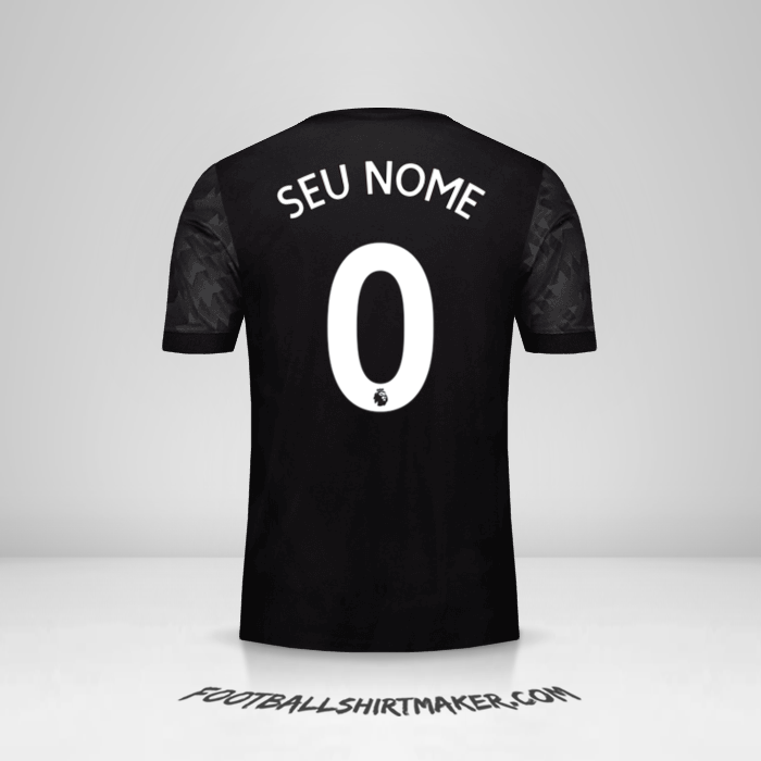 Camisa Manchester United 2017/18 II -  seu nome - 0
