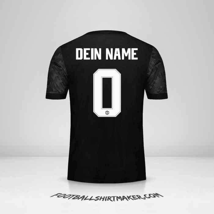 Trikot Manchester United 2017/18 Cup II -  dein name - 0