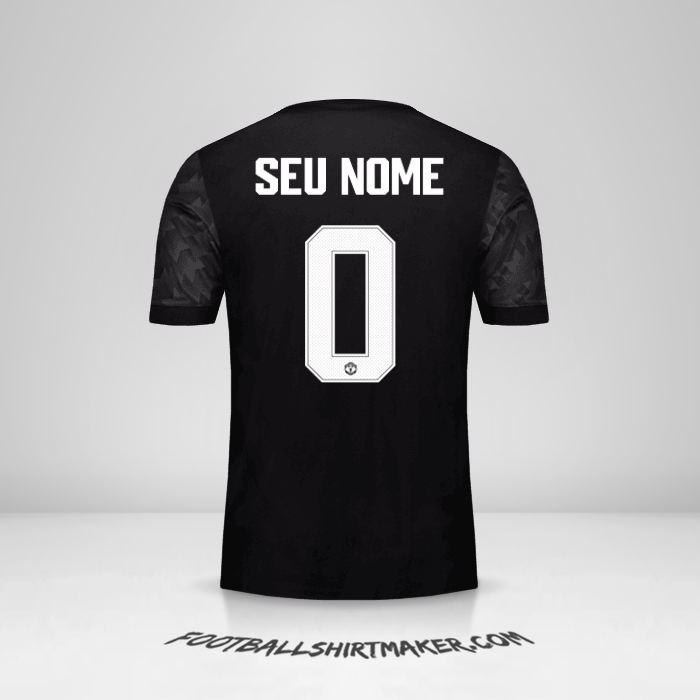 Camisa Manchester United 2017/18 Cup II -  seu nome - 0