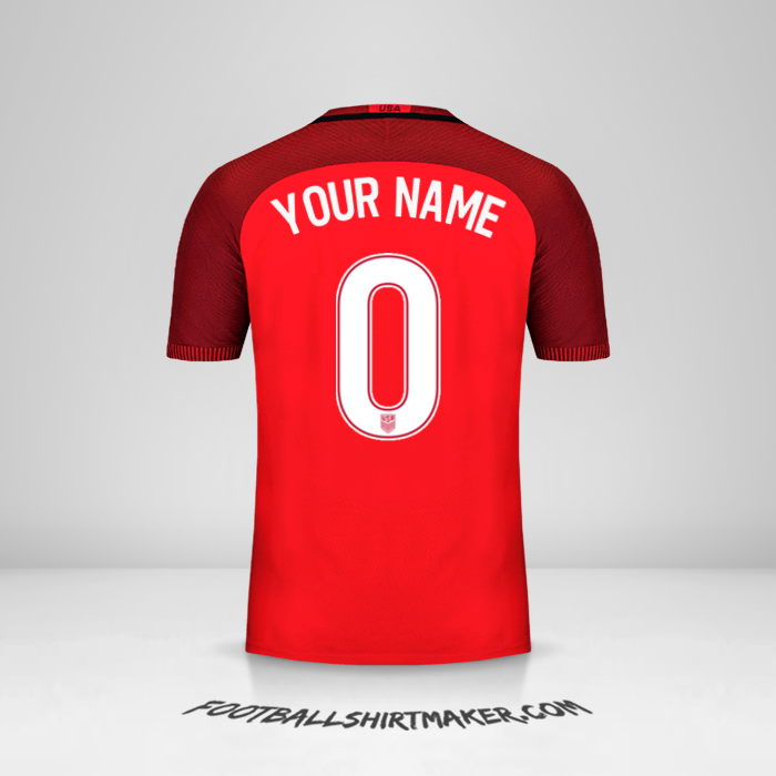 Shirt United States 2017 III -  your name - 0