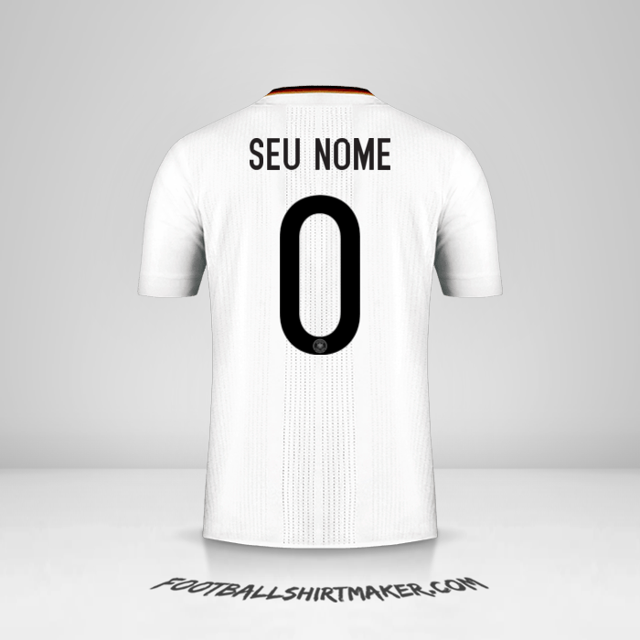 Camisa Alemanha 2017 -  seu nome - 0