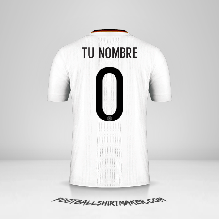 Jersey Alemania 2017 -  tu nombre - 0