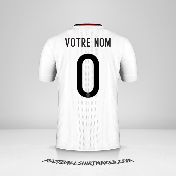 Maillot Allemagne 2017 -  votre nom - 0