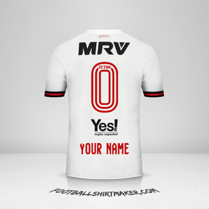 Jersey Flamengo 2017/18 II -  your name - 0