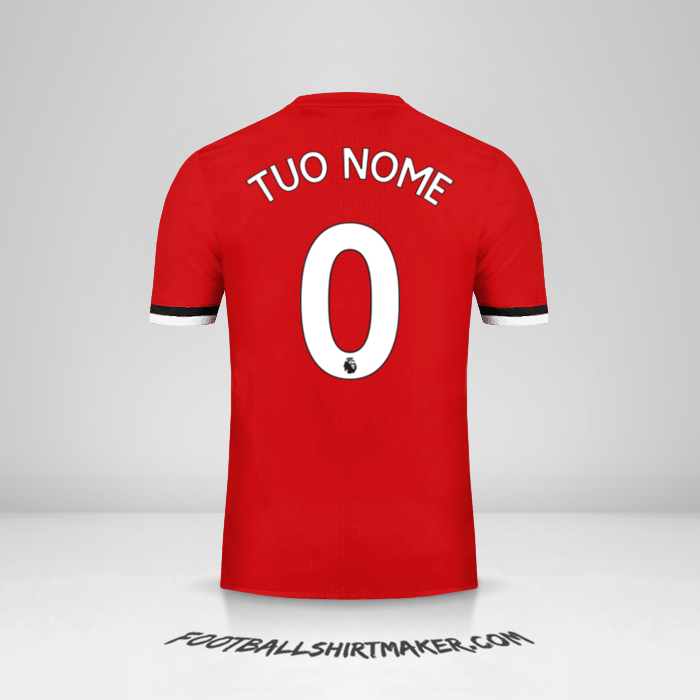 Maglia Manchester United 2017/18 -  tuo nome - 0
