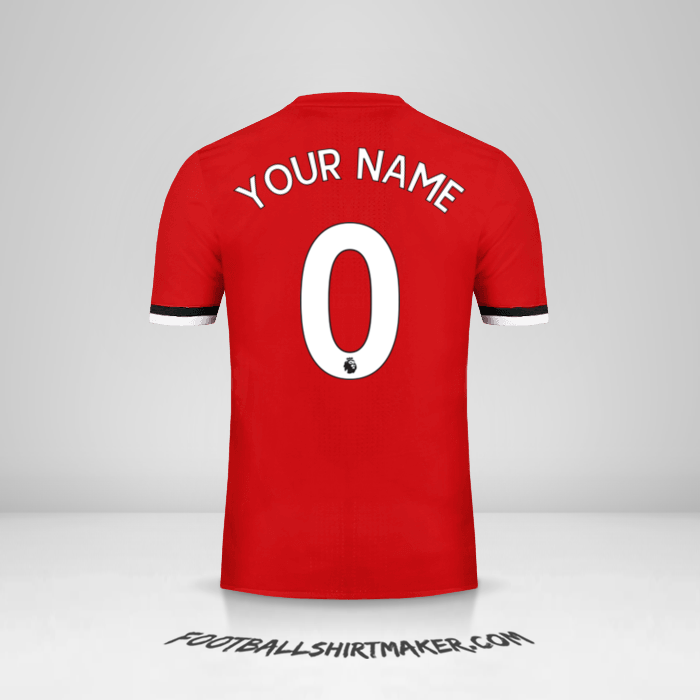 Jersey Manchester United 2017/18 -  your name - 0