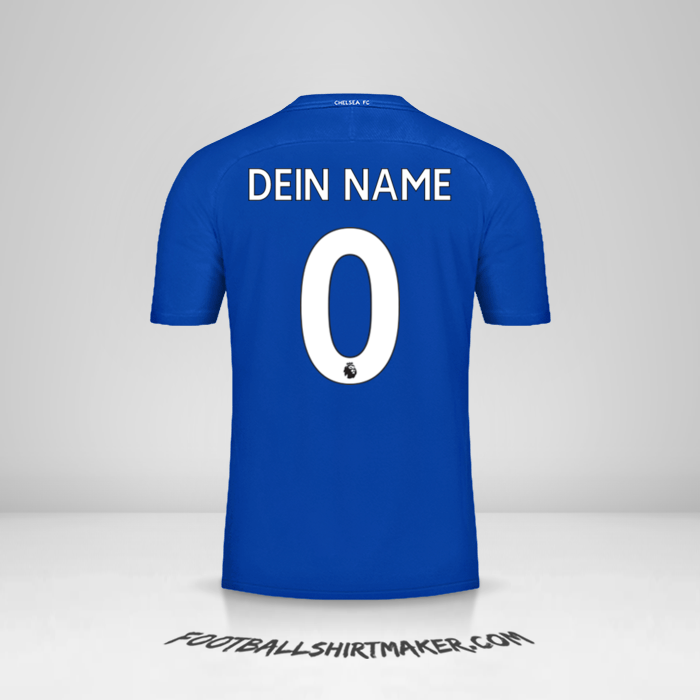 Trikot Chelsea 2017/18 -  dein name - 0