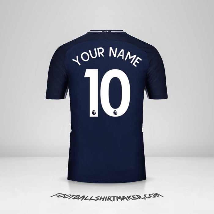 Tottenham Hotspur 2017/18 II shirt number 10 your name